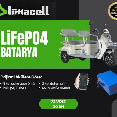 ARORA Felix NEW LiFePO4 Batarya 72 Volt 30 Ah