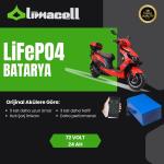 ARORA ZR5 LiFePO4 Batarya 72 Volt 24 Ah
