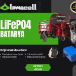 Motolux Cargo 14000 LiFePO4 Smart Batarya 72 Volt 45Ah