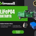 Motolux Fayton 8100 LiFePO4 Smart Batarya 72 Volt 30Ah