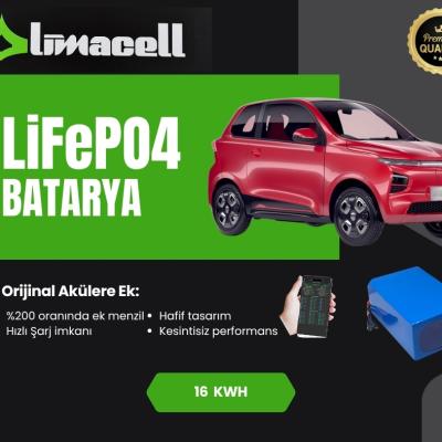 Rainwoll RW20 Yedek Batarya 16 kwh LiFePO4