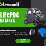 Regal Raptor K5 Pro Elektrikli Araba Bataryası 72 Volt 60 Ah