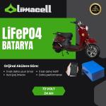 Volta VS2 72 Volt 24Ah LiFePO4 Smart Batarya