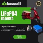 Volta VS4 72 Volt 24Ah LiFePO4 Smart Batarya