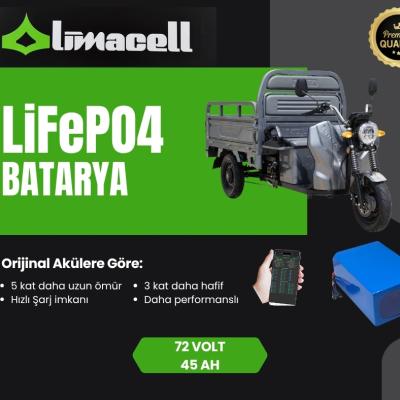 Volta VT5 LiFePO4 Smart Batarya 72 Volt 45Ah