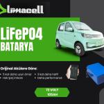 Yuki Amy LiFePO4 Batarya 72 Volt 105Ah