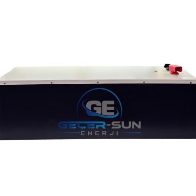 48 Volt 420 Ah LiFePO4 Batarya Metal Kasa Bluetooth Özellikli