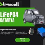 ARORA S1 Elektrikli Araba Bataryası 72 Volt 75 Ah LiFePO4