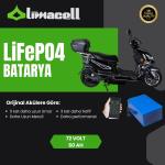 FALCON Enjoy Plus 72 Volt 60Ah LiFePO4 Smart Batarya