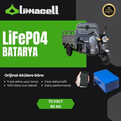 Volta VT5 LiFePO4 Smart Batarya 72 Volt 60Ah